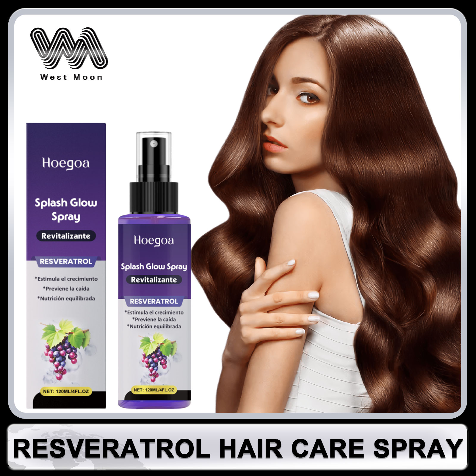 Hair Care Natur - Resveratrol Saç Bakım Spreyi Anti Kellik