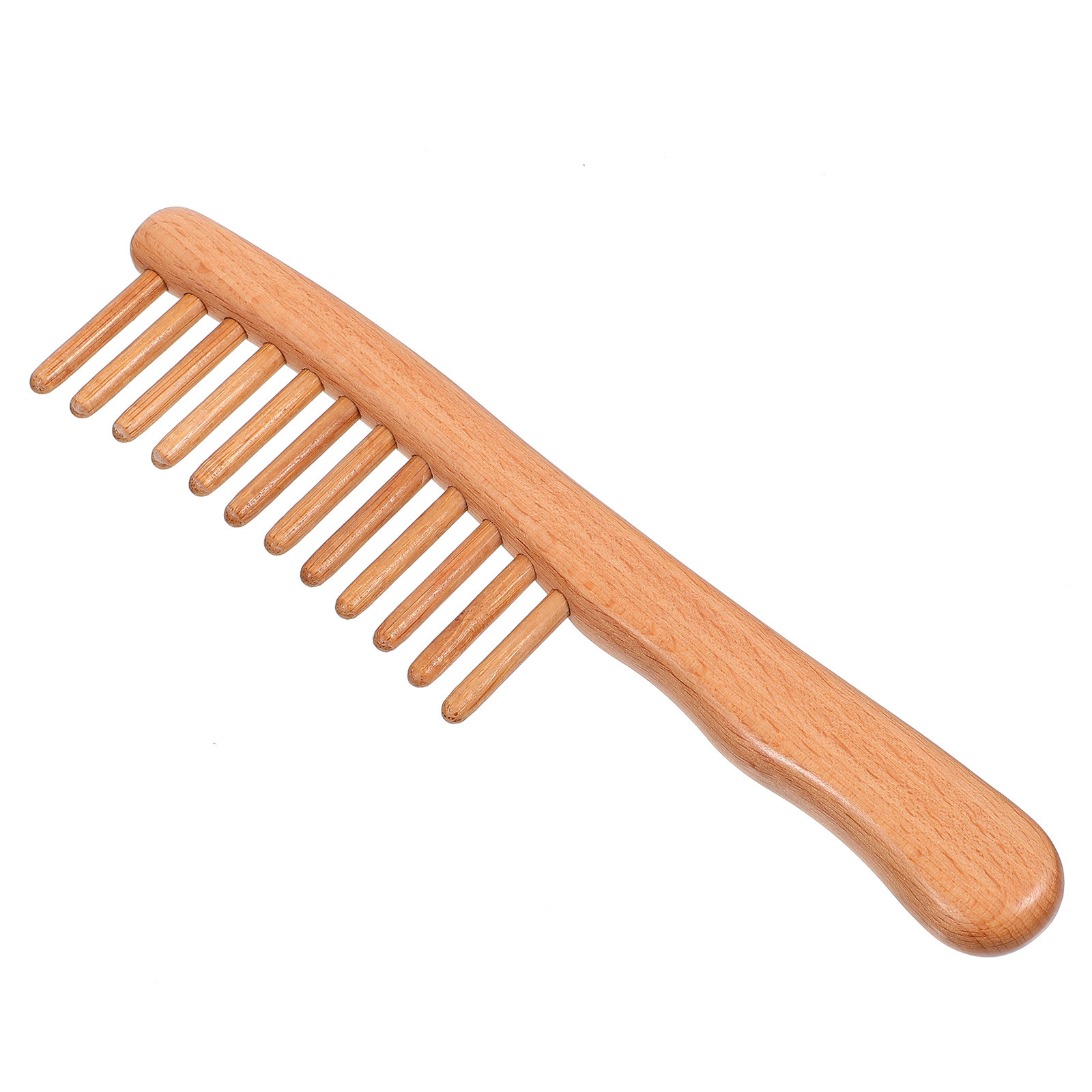 Hair Care Natur - 1 adet cilalı doğal ahşap masaj
