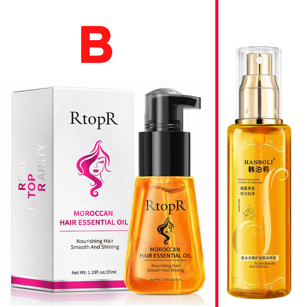 Hair Care Curly Hair - Saç Yağı Spreyi Kokulu Saç Maskesi