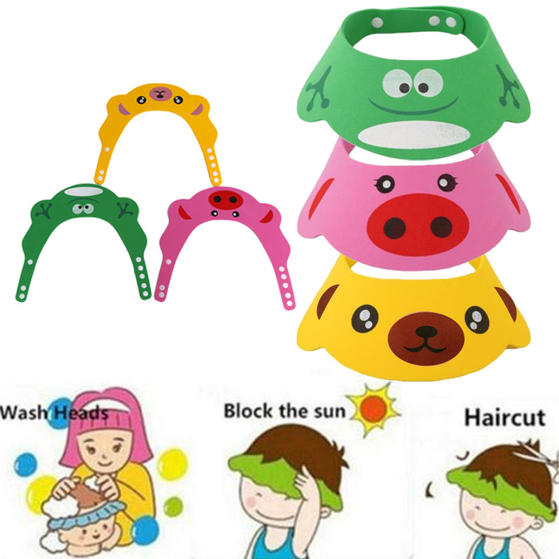 Hair Care Baby - Ayarlanabilir Bebek Duş Bonesi, Yürümeye Başlayan