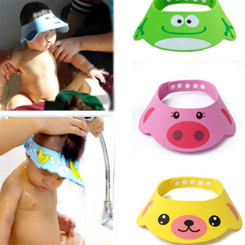 Hair Care Baby - Ayarlanabilir Bebek Duş Bonesi, Yürümeye Başlayan
