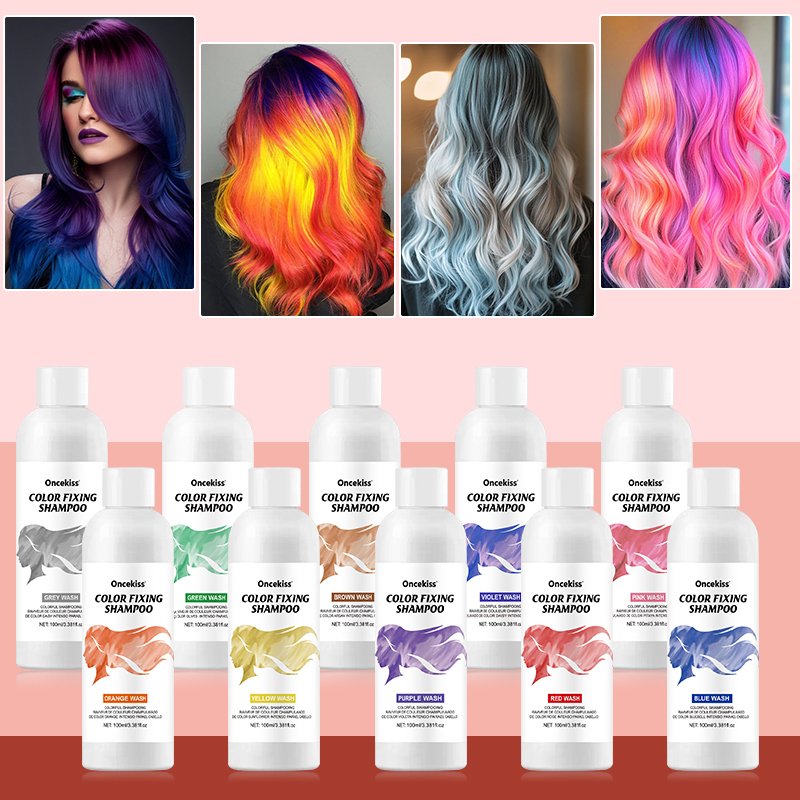 Purple Toning Shampoo - 1PC Yarı Kalıcı Saç Boyası Şampuanı,