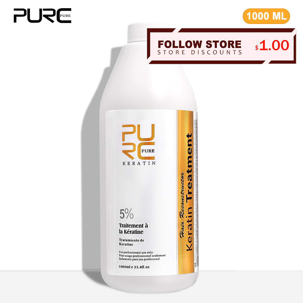 Hair Care Curly Hair - PURC 5% Keratin yumuşatma tedavi Frizzy