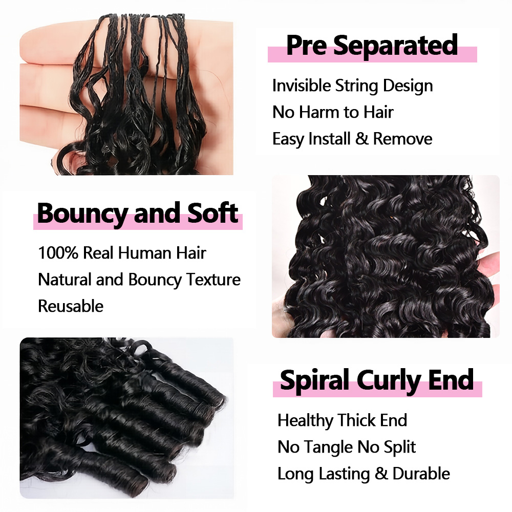 14 16 18 İnç Miracle Knots Kro - Hair Care Curly Hair incelemesi ve fiyatı