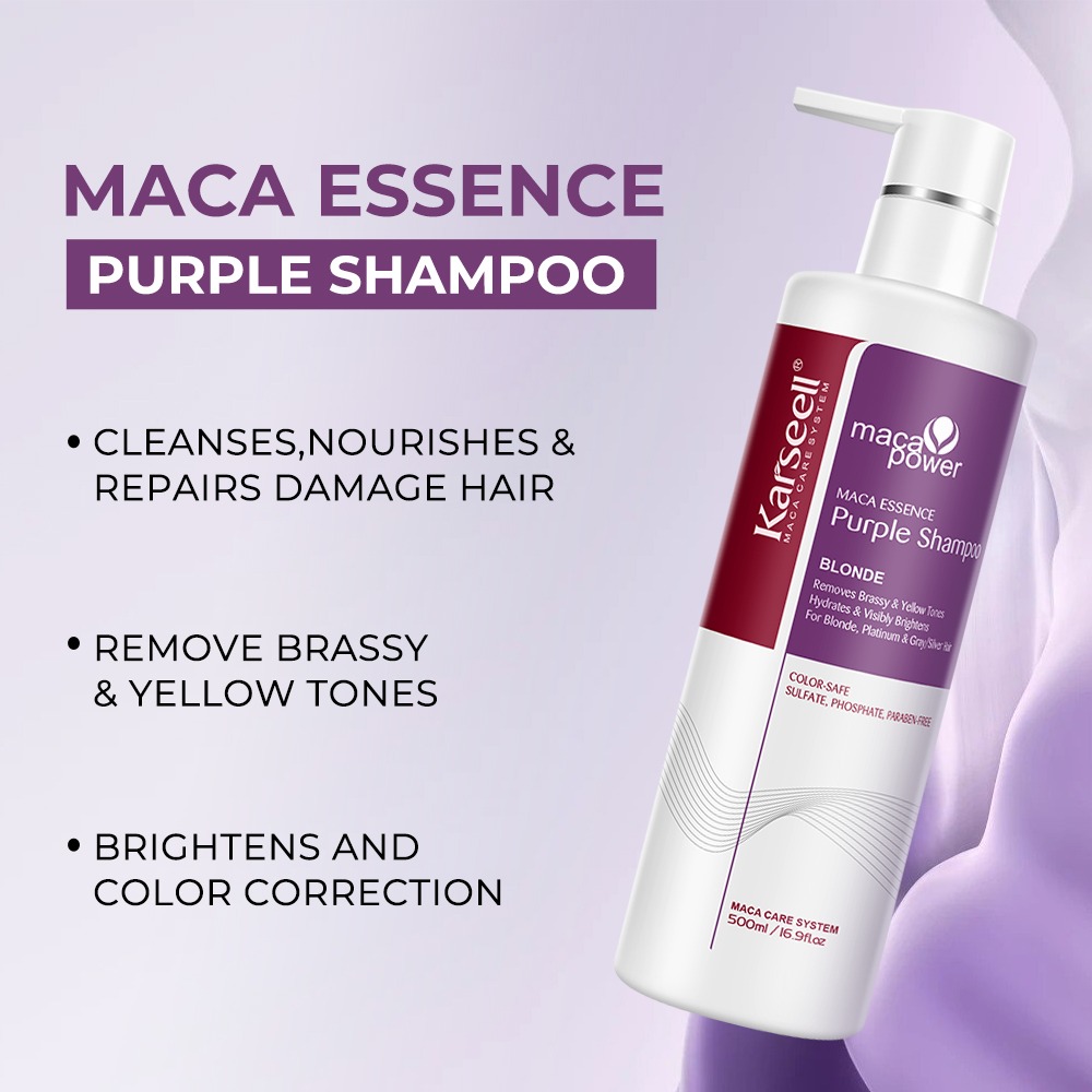 Karseell 500ml Mor Şampuan Pir - Purple Toning Shampoo incelemesi ve fiyatı