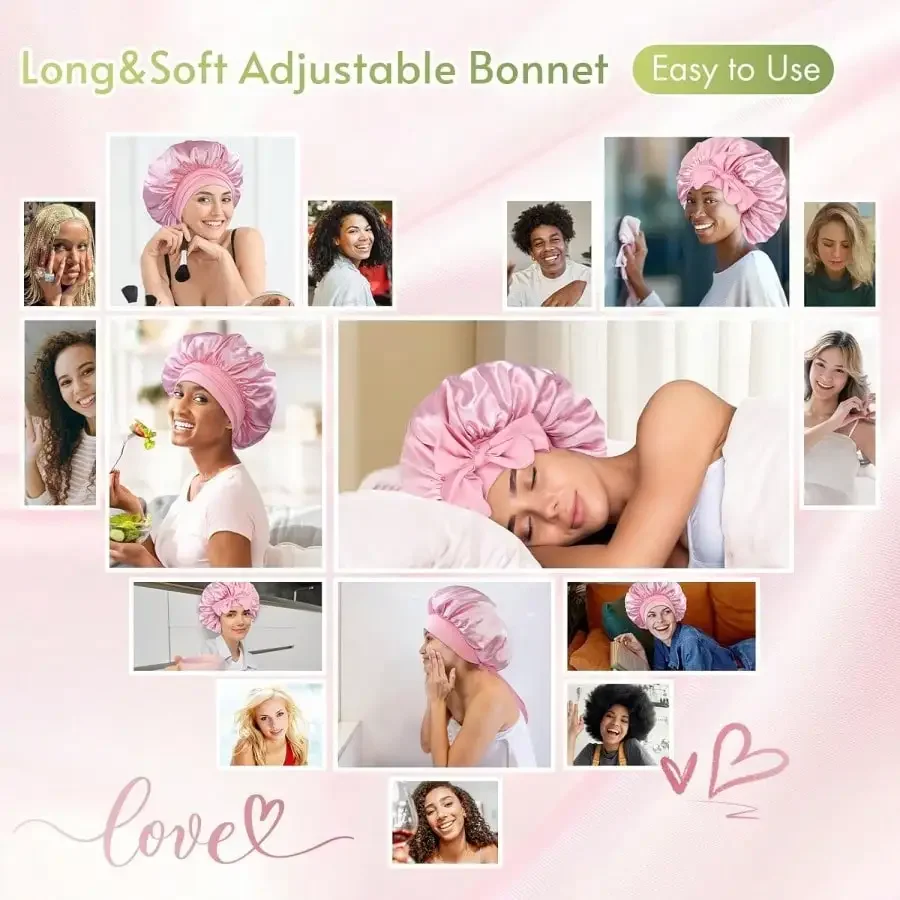 2026 Kadınlar İçin Saten Bone, - Hair Care Curly Hair incelemesi ve fiyatı