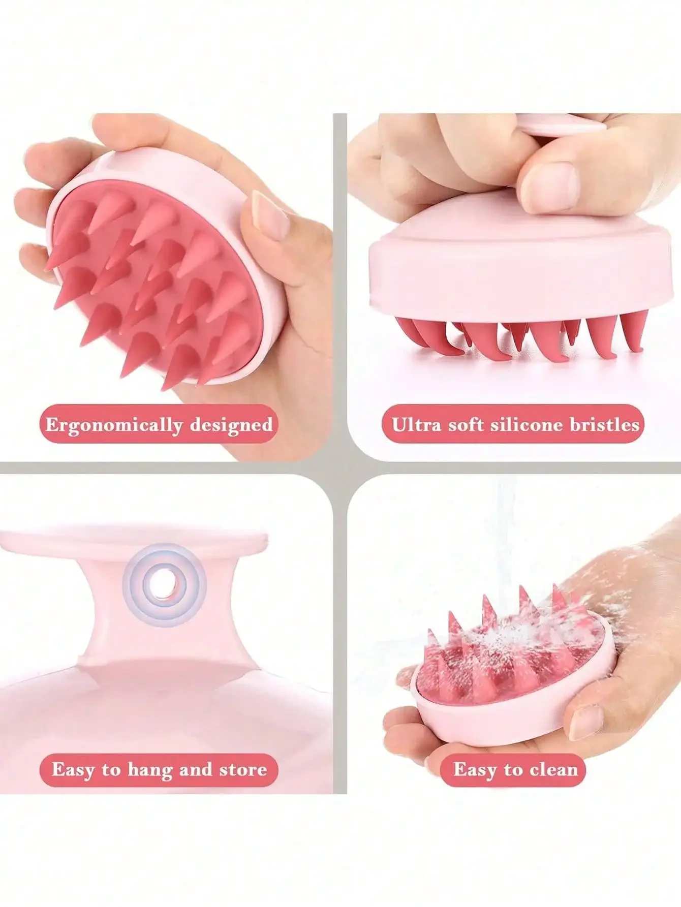 1 adet Yumuşak Silikon Saç Der - Hair Care Curly Hair incelemesi ve fiyatı