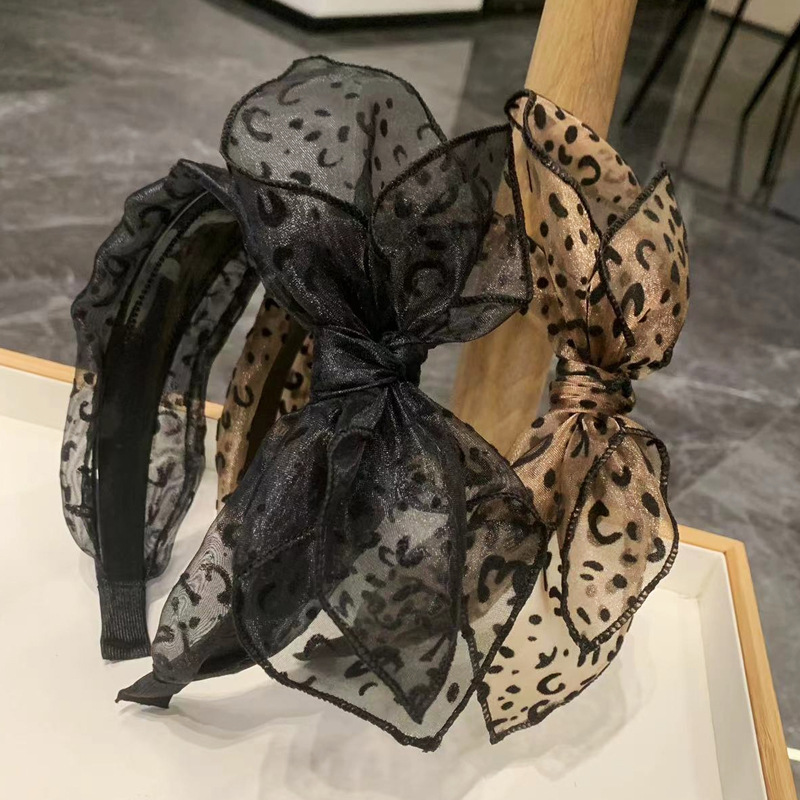 Vintage Leopar Baskı Hairband  - Hair Net Invisible incelemesi ve fiyatı