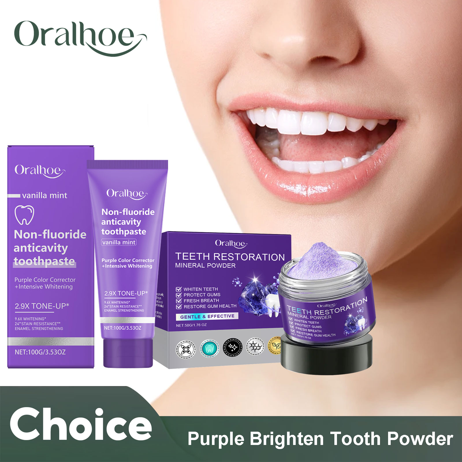 Teeth Restoration Mineral Powd - Purple Toning Shampoo incelemesi ve fiyatı