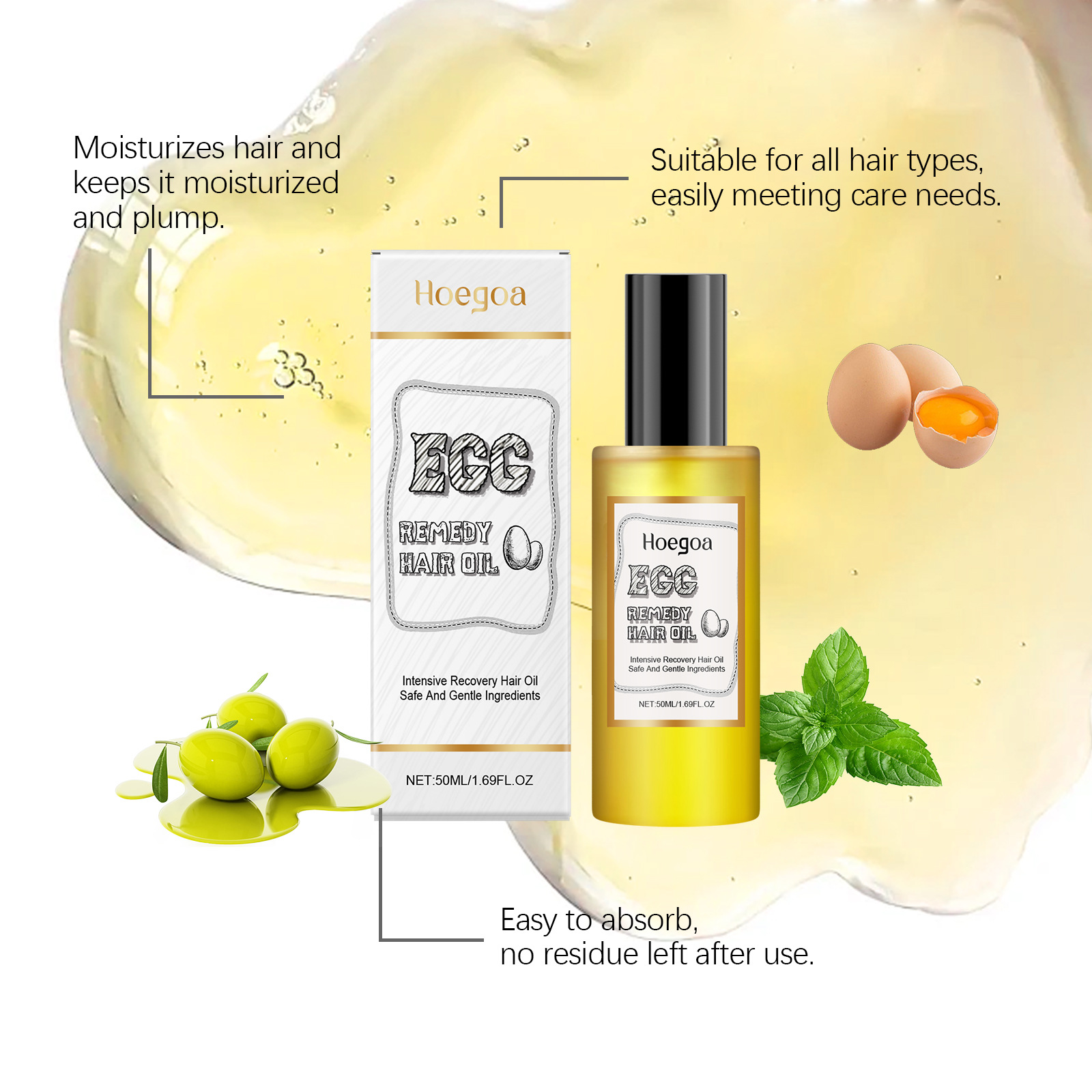 Yumurta Çözümü Saç Yağı Yumuşa - Hair Care Natur incelemesi ve fiyatı