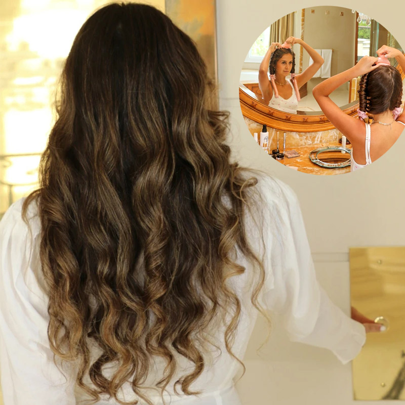 Kadın Heatless Curling çubuk H - Hair Care Curly Hair incelemesi ve fiyatı
